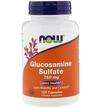 Фото товару Now, Glucosamine Sulfate 750 mg, Глюкозамін та Хондроітин 750 ...