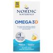 Фото товару Nordic Naturals, Omega-3D Lemon 1000 mg, Омега 3, 60 капсул