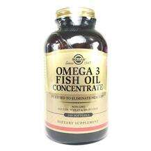 Solgar, Рыбий жир Омега-3, Omega 3 Fish Oil Concentrate, 240 к...