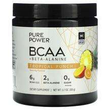 Dr Mercola, Аминокислоты БЦАА, Pure Power BCAA + Beta - Alanin...