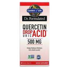 Garden of Life, Quercetin Drop Uric Acid 500 mg, Кверцетин 500...
