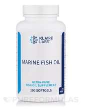 Омега 3 Marine Fish Oil Klaire Labs 100 капсул