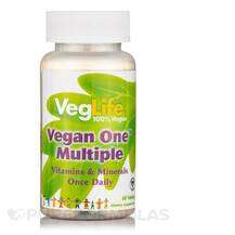 VegLife, Мультивитамины, Vegan One Multiple, 60 таблеток