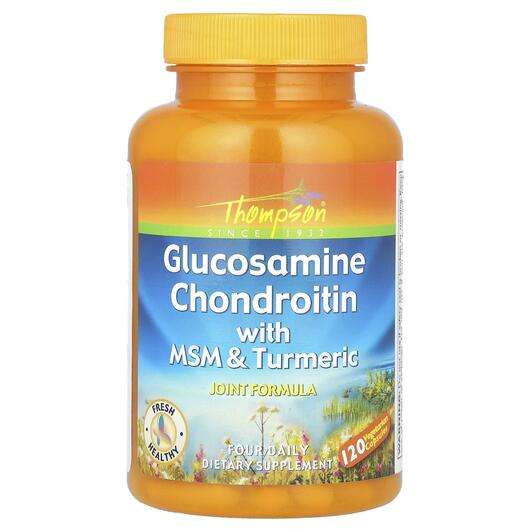 Основное фото товара Thompson, Глюкозамин Хондроитин, Glucosamine Chondroitin with ...