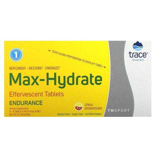Основне фото товара TM Sport Max-Hydrate Endurance Effervescent Tablets Citrus 8 T...