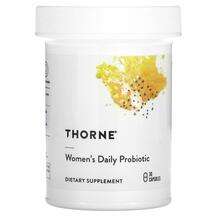 Thorne, Women's Daily Probiotic, Пробіотики для жінок, 30 капсул
