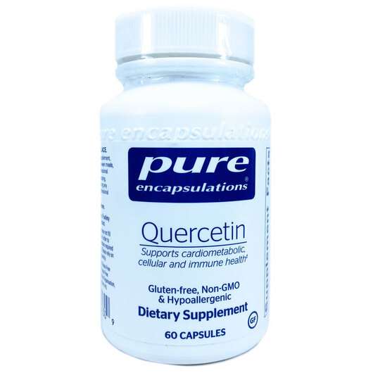 Quercetin, Кверцетин 500 мг, 60 капсул
