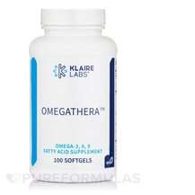 Омега 3 OmegaThera Klaire Labs 100 капсул