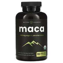 NutraChamps, Maca 700 mg, Мака Перуанська, 180 капсул