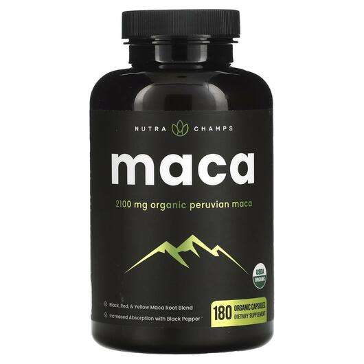 Maca 700 mg, Мака Перуанська, 180 капсул