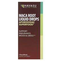 Havasu Nutrition, Мака, Maca Root Liquid Drops, 30 мл