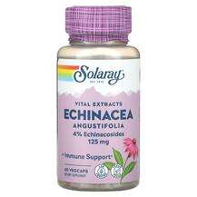 Solaray, Vital Extracts Echinacea Angustifolia 125 mg, 60 VegCaps