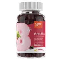 Chapter Six Beet Root Dark Cherry Flavored Gummies Красная Chapter Six Beet Root Dark Cherry Flavored Gummies Красная