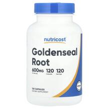 Goldenseal Root 600 mg Желтокорень Nutricost