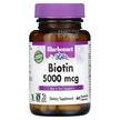 Фото товару Biotin 5000 mcg, Вітамін B7 Біотин, 60 капсул