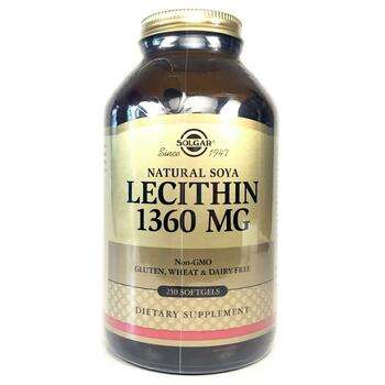 Купить Лецитин 1360 мг 250 капсул