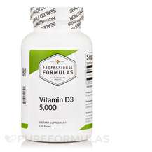 Professional Formulas, Vitamin D3 5000 IU, Вітамін D3, 120 Perles