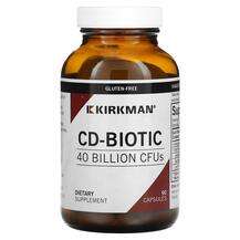 Kirkman, CD-Biotic 40 Billion CFUs, Пробіотики, 90 капсул