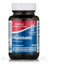 Anabolic Laboratories, Policosanol 20 mg, Полікозанол, 60 капсул