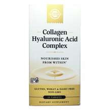 Solgar, Collagen Hyaluronic Acid, Колаген 1200 мг, 30 таблеток