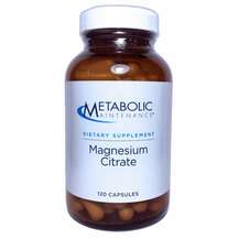 Metabolic Maintenance, Magnesium Citrate, Цитрат Магнію, 120 к...