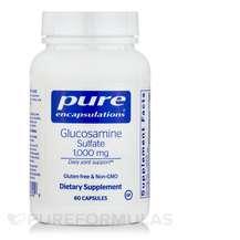 Pure Encapsulations, Glucosamine Sulfate 1000 mg, Глюкозамін С...