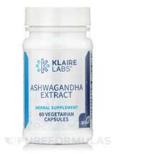 Klaire Labs SFI, ДГК, Ashwagandha Extract, 60 капсул