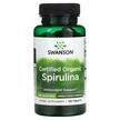 Фото товару Swanson, Certified Organic Spirulina 500 mg, Спіруліна, 180 та...