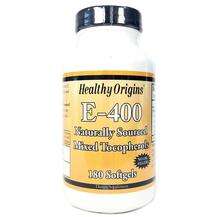 Healthy Origins, Витамин E 400 МЕ, E-400, 180 капсул