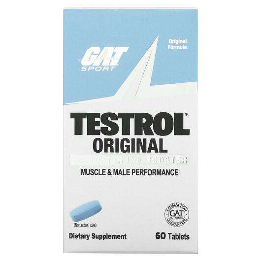 Основне фото товара GAT, Testrol Original, Тестостероновий бустер, 60 таблеток