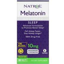 Natrol, Melatonin Advanced Sleep Time Release 10 mg, Мелатонін...