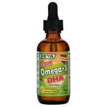 Deva, Vegan Omega-3 DHA, Веганський Риб'ячий жир, 60 мл