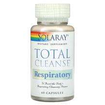Solaray, Total Clean Respiratory, 60 Capsules