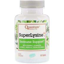 Quantum Health, L-Лизин, Super Lysine+ Immune Support, 90 табл...
