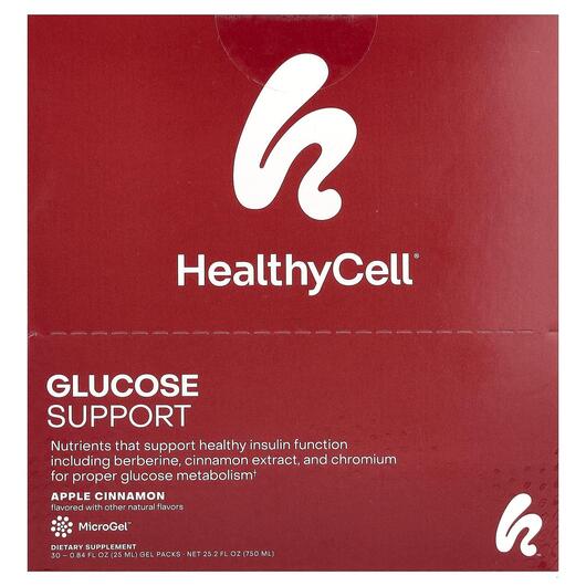 Основне фото товара Glucose Support Apple Cinnamon, Підтримка рівня цукру, 30 шт