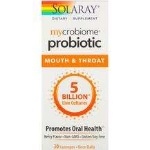 Solaray, Пробиотики для полости рта, Mycrobiome Probiotic Mout...