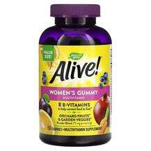 Мультивитамины для женщин, Alive! Women's Gummy Multivitamin M...