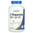 Фото товару Nutricost, L-Theanine 200 mg, L-Теанін, 240 капсул