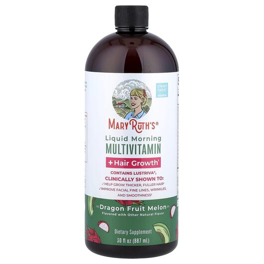 Основное фото товара Liquid Morning Multivitamin + Hair Growth Dragon, Мультивитамины,