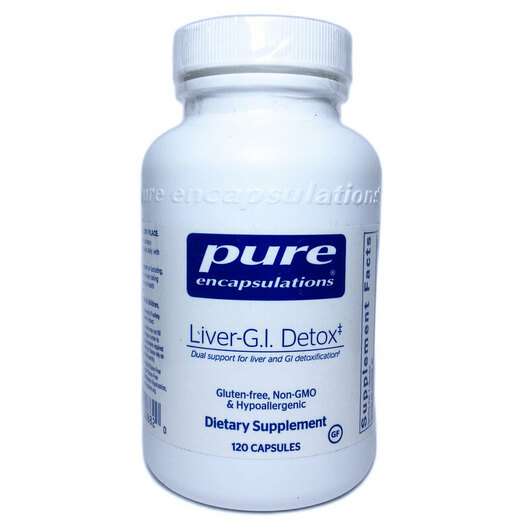 Liver-G.I. Detox, Очищення печінки, 120 капсул