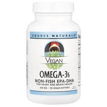Vegan Omega-3s 600 mg Омега 3 Source Naturals