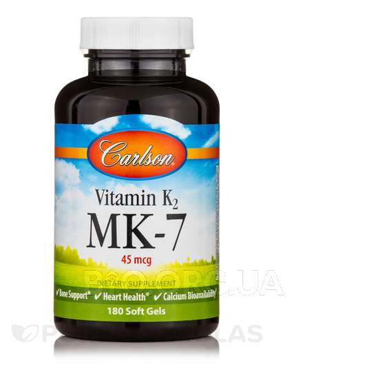 Фото товару Vitamin K2 as MK-7 Menaquinone 45 mcg