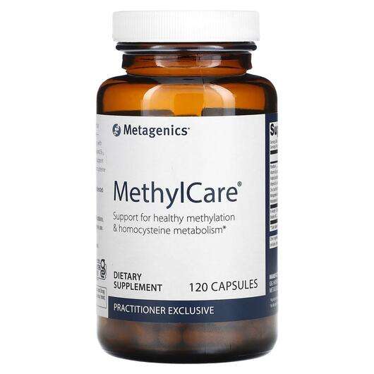 Основне фото товара Metagenics, MethylCare, L-5-метилтетрагідрофолат, 120 капсул
