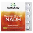 Maximum Strength NADH Peppermint 20 mg, НАДН кофермент, 30 таб...