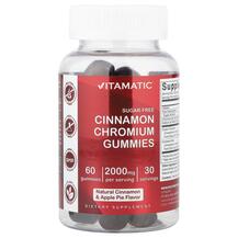 Cinnamon Chromium Gummies Хром Vitamatic 60 таблеток