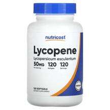 Nutricost, Lycopene 50 mg, Лікопен, 120 капсул