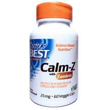 Calm-Z with Zembrin 25 mg, 60 Veggie Caps