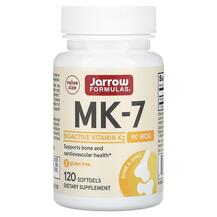 MK-7 90 mcg MK-7 90 мкг Jarrow Formulas 120 капсул