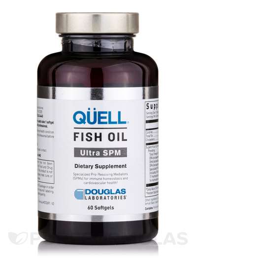 QÜELL Fish Oil Ultra SPM, Спеціалізовані пророзчинні медіатори, 60 капсул