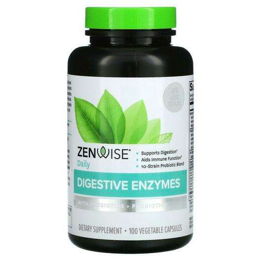 Основне фото товара Zenwise, Digestive Enzymes, Травні Ферменти, 100 капсул